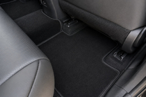 Toyota Rav 4 2019–2025 Textil Fußmatten Premium (Schwarz) Foto 4