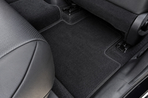 Toyota Rav 4 2019–2025 Textil Fußmatten Premium (Schwarz) Foto 5