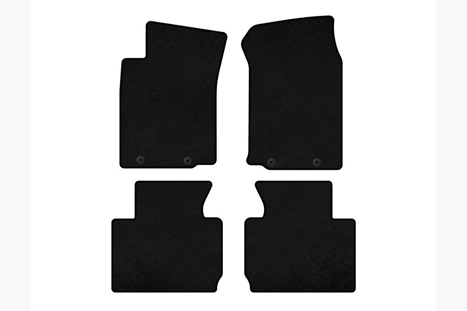 Toyota Tacoma 2004-2015 Textil Fußmatten Premium (schwarz) Image