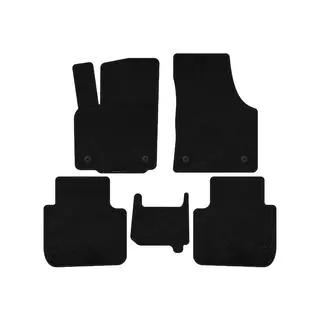 Textil Fußmatten Premium (2 Reihen, 7-Sitzer, Schwarz) Foto 2