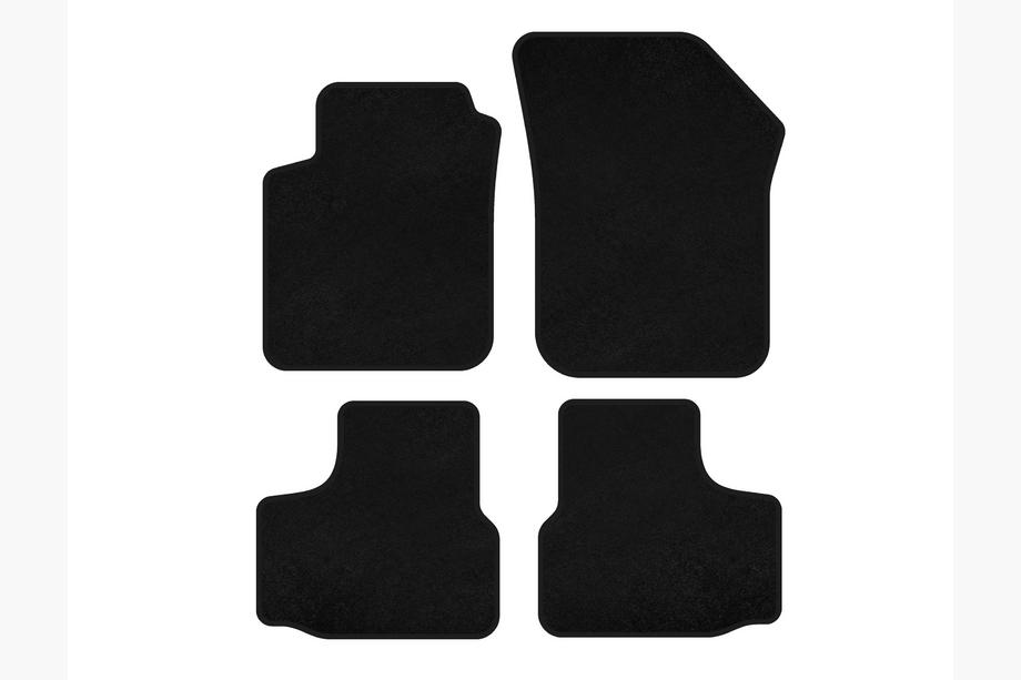 Volkswagen UP 2011-2023 Textil Fußmatten Premium (schwarz) Image