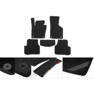 Textil Fußmatten Classic (schwarz) Foto 1