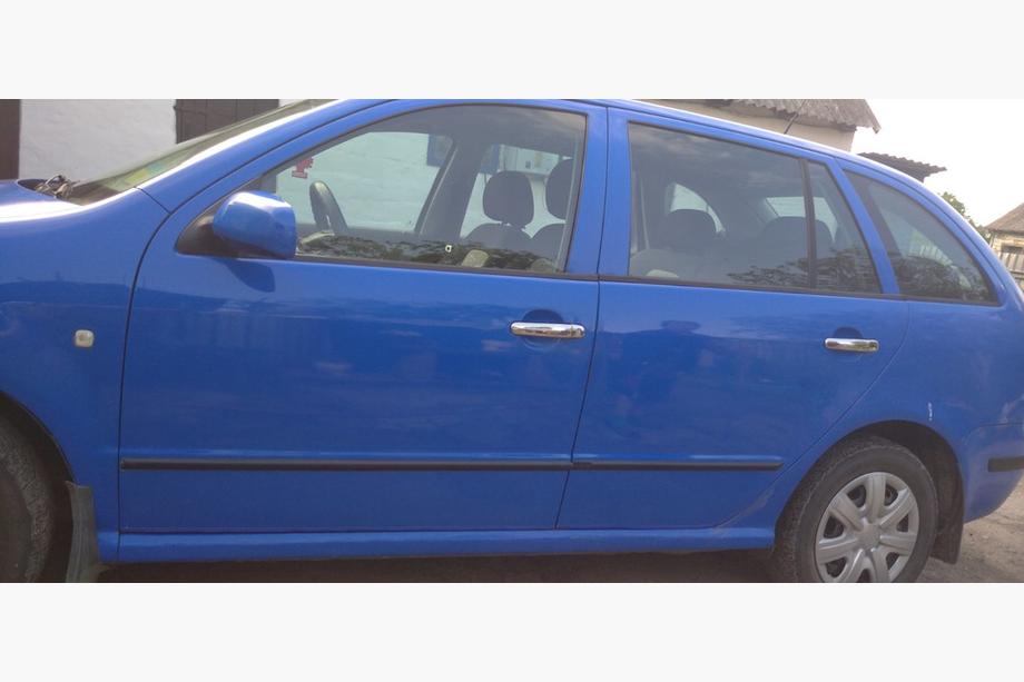 Skoda Fabia 2000-2007 Chrom Türgriffblenden (4 Stk, Edelstahl) OmsaLine - Italienischer Edelstahl Image