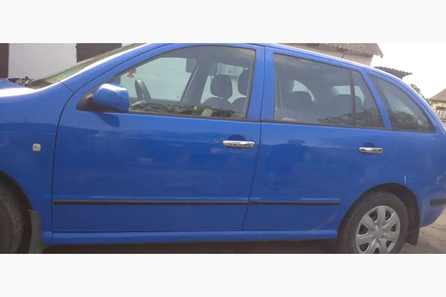 Skoda Fabia 2000-2007 Chrom Türgriffblenden (4 Stk, Edelstahl) Image