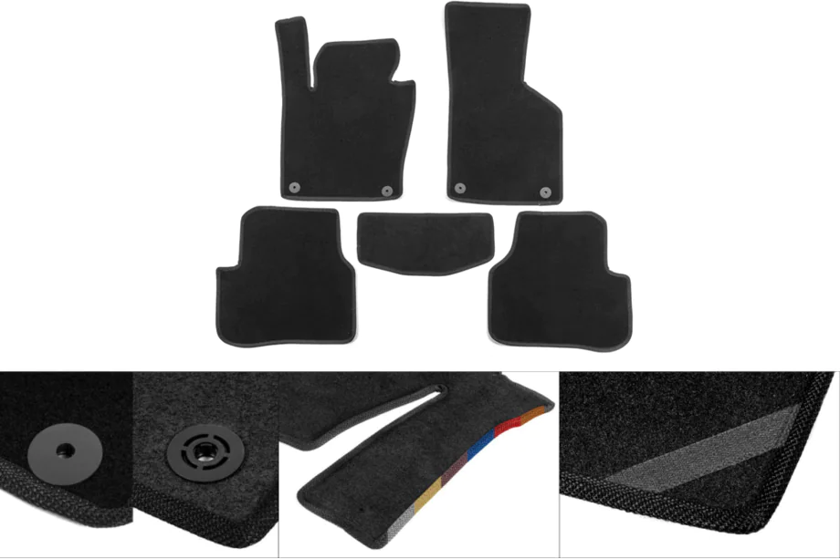 Tesla Model X 2015- Textil Fußmatten Classic (schwarz) Image