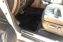 Toyota Land Cruiser 200 2007-2021 Textil Fußmatten Classic V-2 (2012-2021, Schwarz) Foto 12