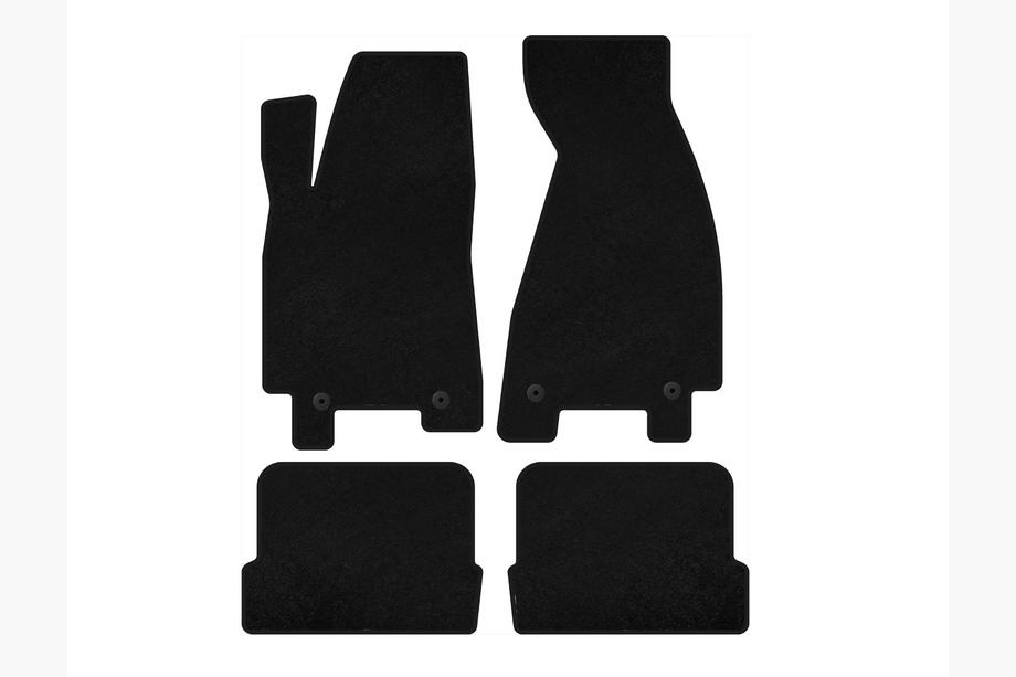 Audi 80/90 1987-1996 Textil Fußmatten Classic (1991-1996, Coupe, schwarz) Image