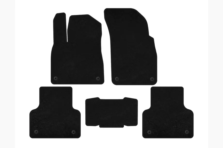 Audi Q8 2018- Textil Fußmatten Classic (Schwarz) Image