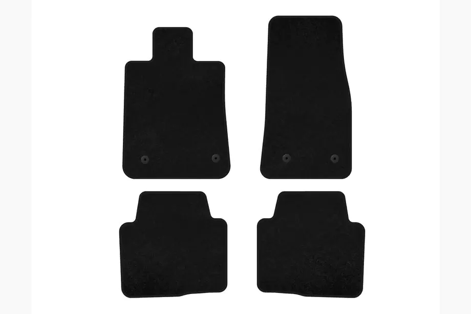 Cadillac CTS 2013-2019 Textil Fußmatten Classic (2013+, Schwarz) Image