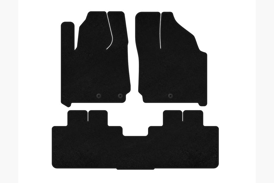 Cadillac SRX 2010-2016 Textil Fußmatten Classic (Schwarz) Image