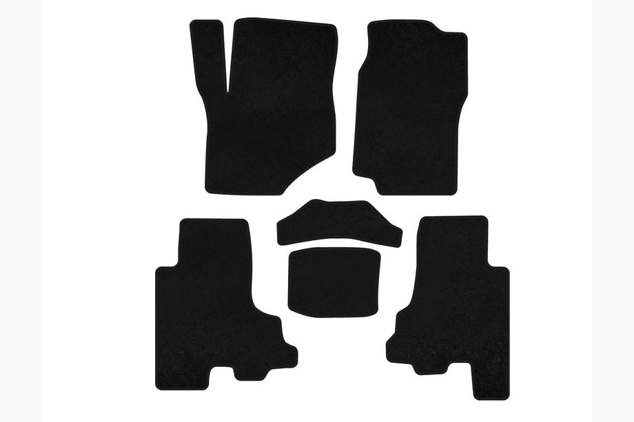 Chevrolet Trailblazer 2002-2012 Textil Fußmatten Classic (Schwarz) Image