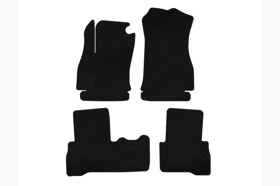 Citroen Nemo 2007-2017 Textil Fußmatten Classic (Schwarz) Image