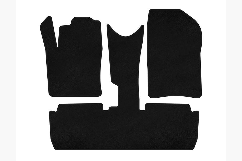 Citroen Xsara Picasso 1999-2012 Textil Fußmatten Classic (Vor Facelift, Schwarz) Image