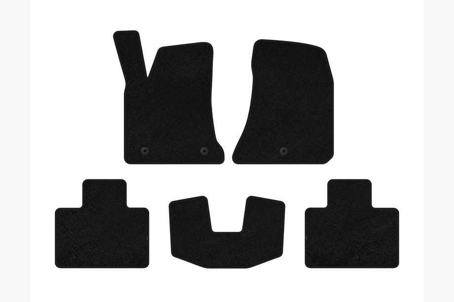 Dodge Charger 2010-2023 Textil Fußmatten Classic (2015-2023, SD, Schwarz) Image