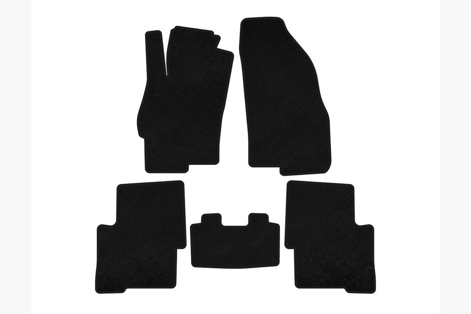 Fiat Linea 2006-2018 Textil-Fußmatten Classic (SD, Schwarz) Image