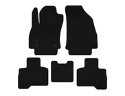Fiat Fiorino/Qubo 2008-2024 Textil-Fußmatten Classic (Für Qubo 2008-2016, Schwarz) Foto 1