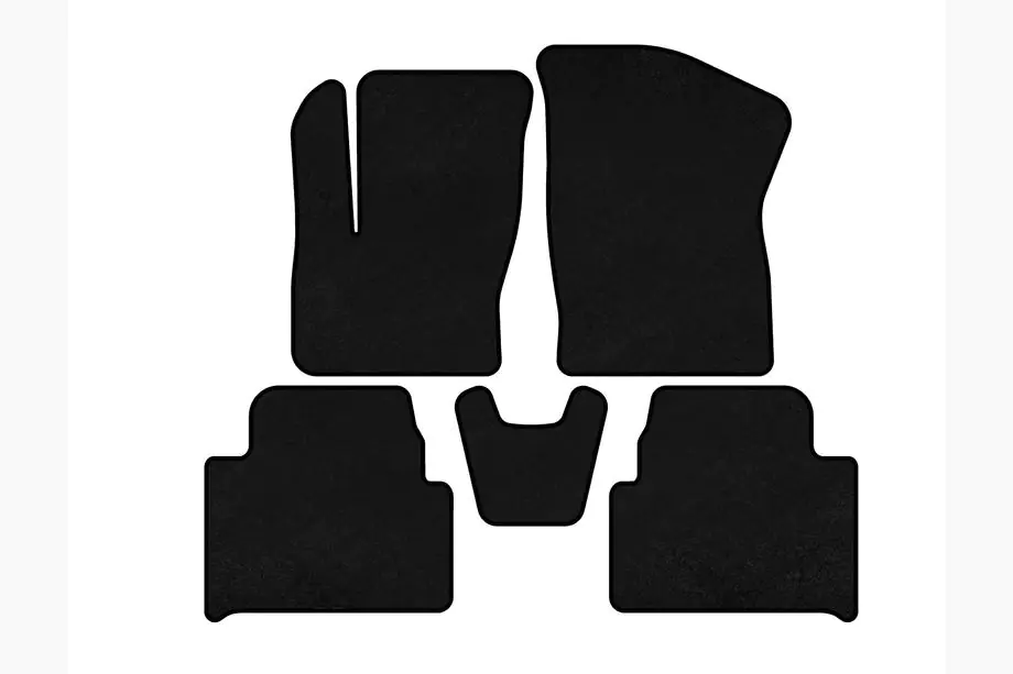 Ford C-Max 2004-2010 Textil Fußmatten Classic (Schwarz) Image