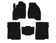 Ford Explorer 2011-2019 Textil Fußmatten Classic (2017-2019, 2. Reihe, 7-Sitzer, Schwarz) Foto 1