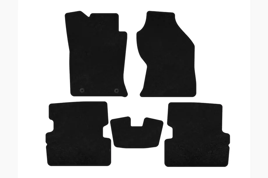 Ford Focus I 1998-2005 Textil Fußmatten Classic (2001-2005, SW, Schwarz) Image