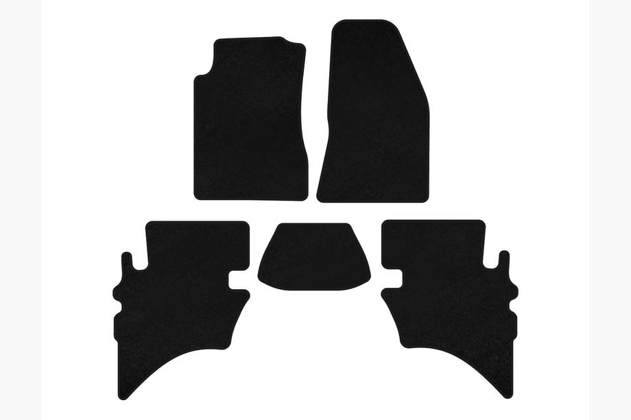 Ford Ranger 2002-2006 Textil Fußmatten Classic (Schwarz) Image
