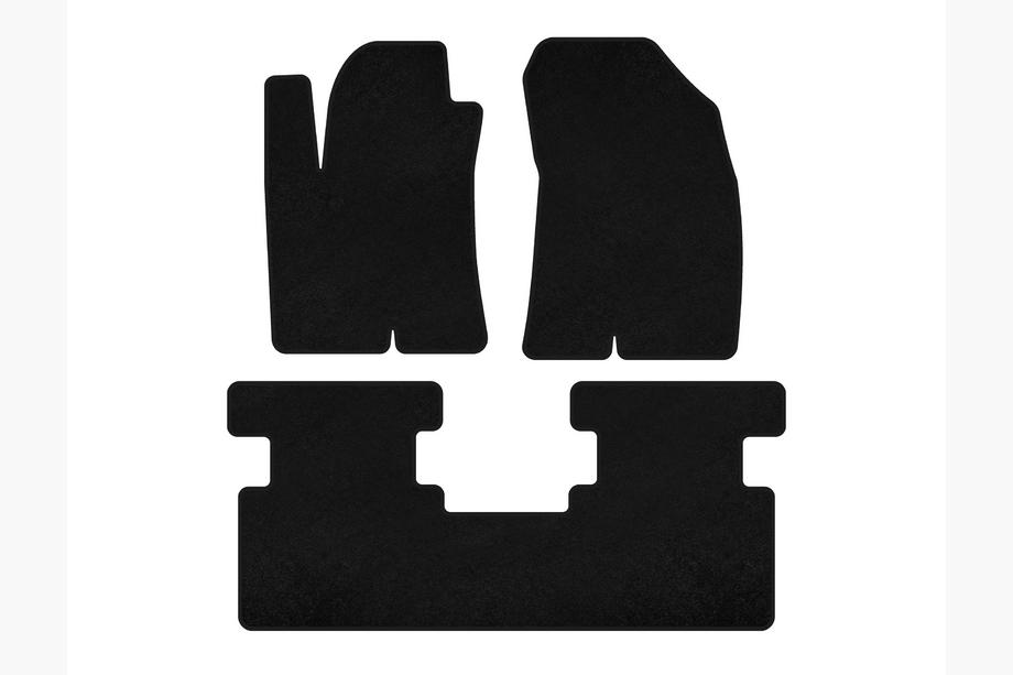 Great Wall Haval Jolion 2020- Textil Fußmatten Classic (Nicht Allrad, Schwarz) Image