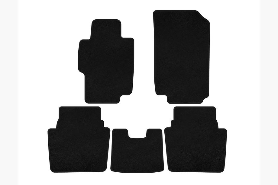 Honda Accord VII 2002-2007 Textil-Fußmatten Classic (SD, Schwarz) Image