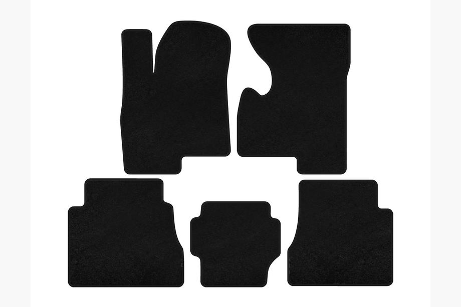 Hummer H2 2002-2009 Textil Fußmatten Classic (Schwarz) Image