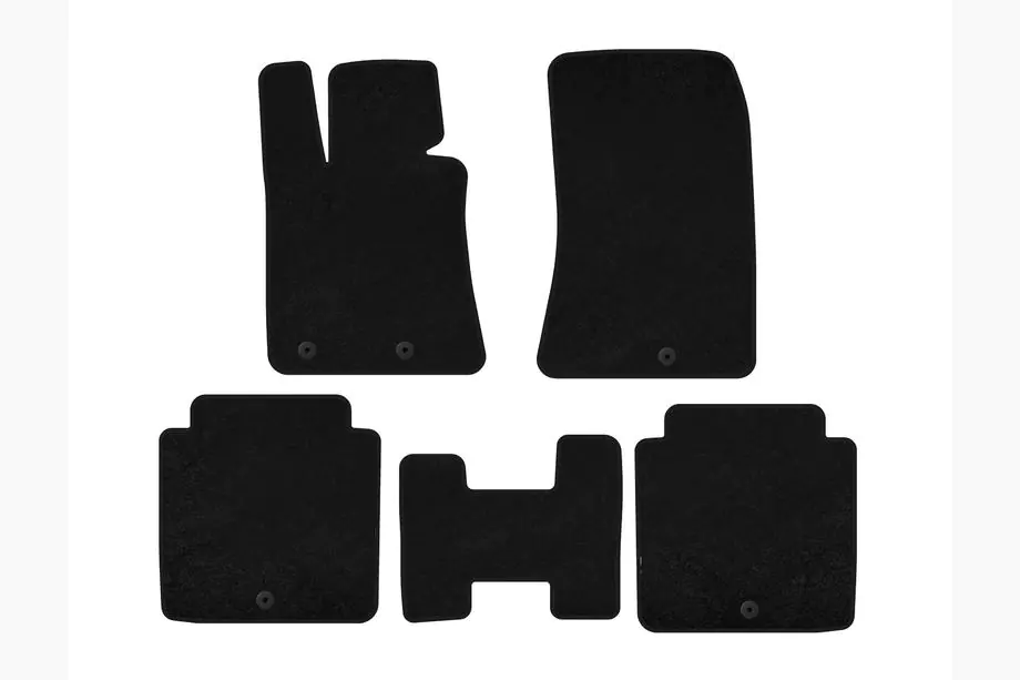 Hyundai Equus 2009-2016 Textil Fußmatten Classic (schwarz) Image