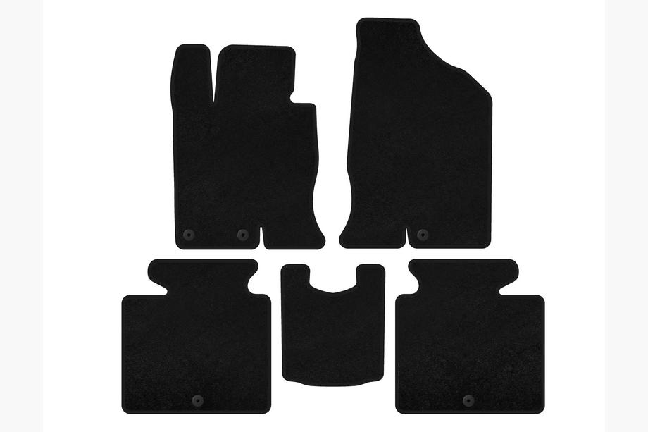Hyundai Grandeur 2011-2017 Textil Fußmatten Classic (SD, Benzin, Schwarz) Image