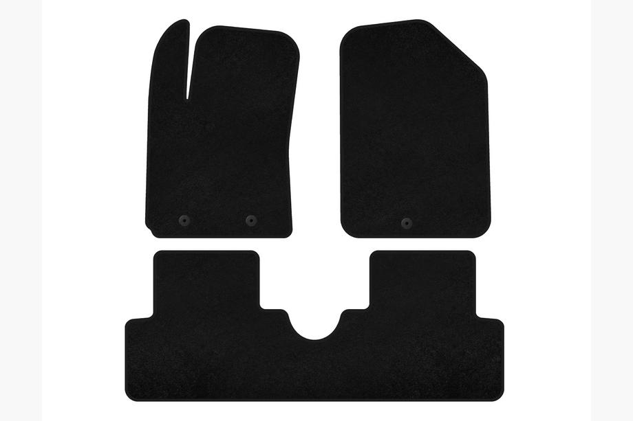 Hyundai I-10 2014-2017 Textil Fußmatten Classic (HB, Schwarz) Image