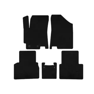 Textil Fußmatten Classic (schwarz)