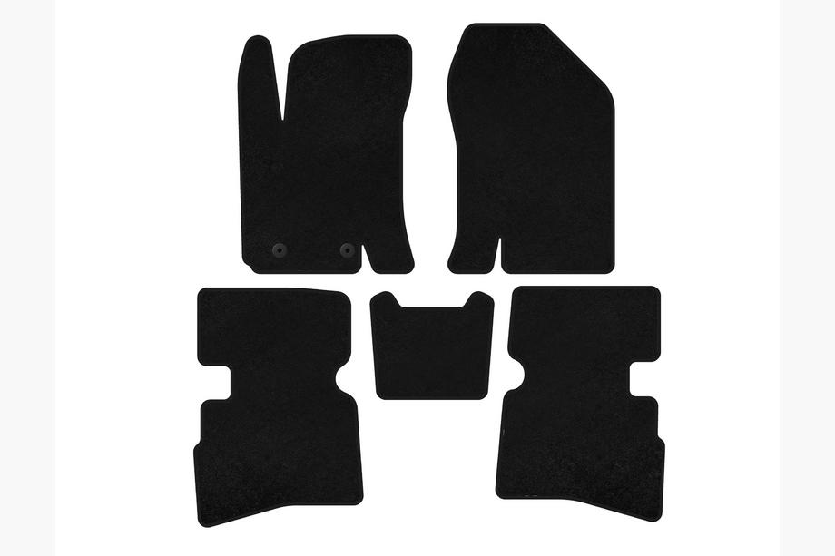 JAC S4 2018- Textil Fußmatten Classic (Schwarz) Image