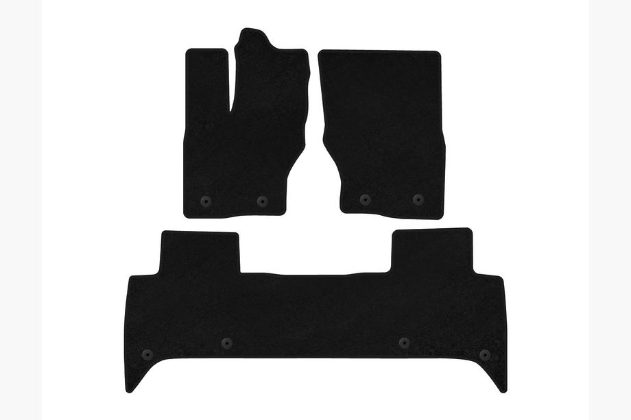 Land Rover Discovery V 2017- Textil Fußmatten Classic (5-Sitzer, Schwarz) Image
