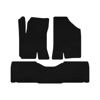 Textil Fußmatten Classic (6-Sitzer/Elektro, Schwarz)