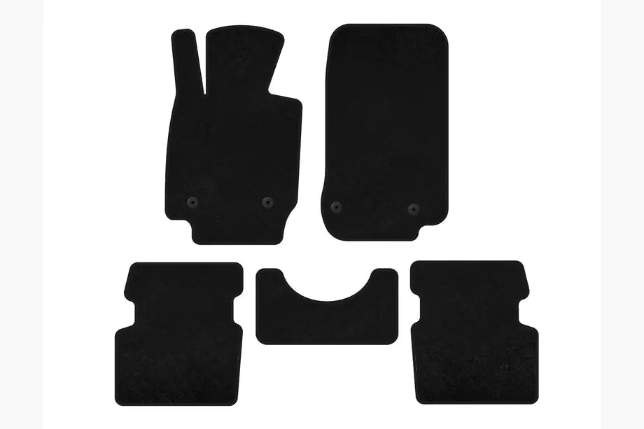 Mazda CX-3 2015- Textil Fußmatten Classic (2015-2018, Allrad, Schwarz) Image