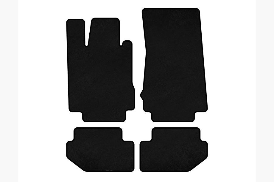 Mercedes CL-class C215 1999-2006 Textil Fußmatten Classic (schwarz) Image