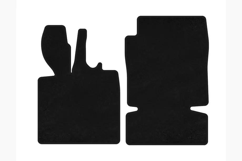 Smart 1998-2007 Textil Fußmatten Classic (2003-2007, Coupe, Schwarz) Image