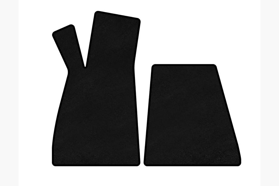 Smart 1998-2007 Textil-Fußmatten Classic (Roadster, schwarz) Image
