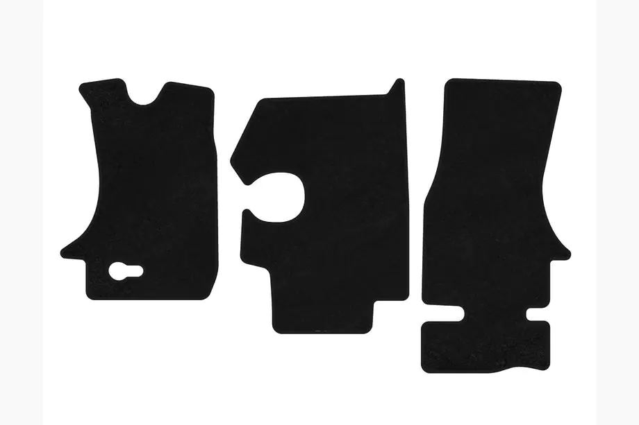 Mercedes T2 (507-814) 1967-1996 Textil Fußmatten Classic (schwarz) Image