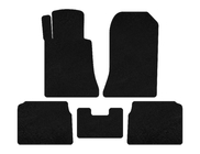 Mercedes E-class W124 1984–1997 Textil-Fußmatten Classic (SD, Schwarz) Foto 1