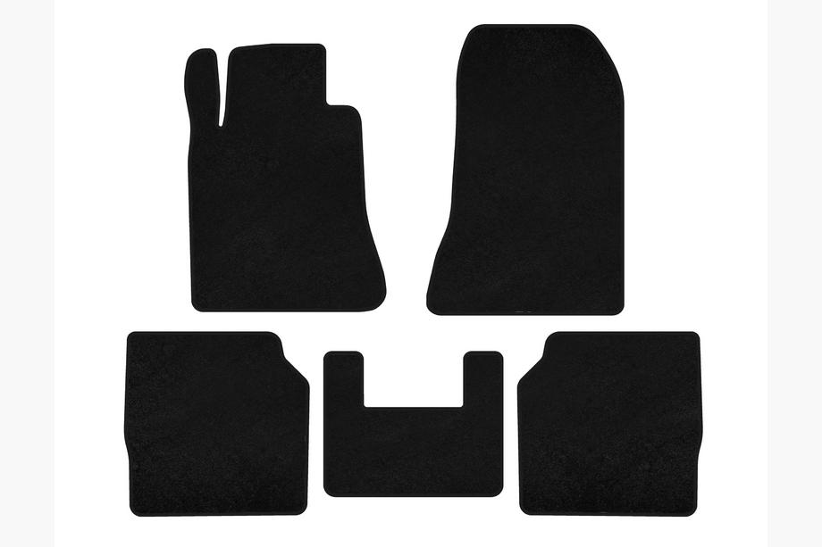 Mercedes S-class W140 1991-1998 Textil Fußmatten Classic (SD, Langversion, Schwarz) Image