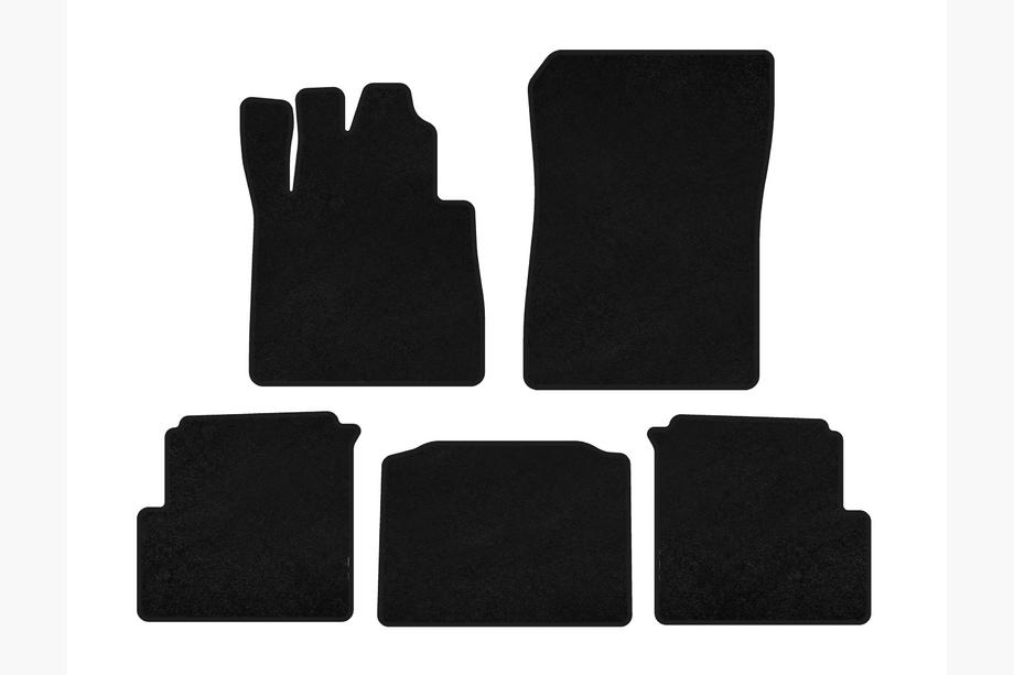 Mercedes G class W463 1990-2018 Textil Fußmatten Classic (2012-2015, 5-türig, Schwarz) Image