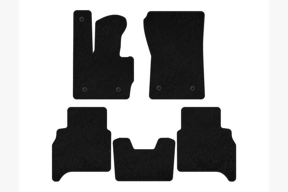 Mercedes G class W463 2018-2024 Textil Fußmatten Classic (Automatik, Schwarz) Image
