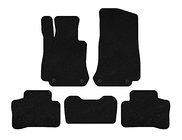 Mercedes GLC X253 2015-2022 Textil Fußmatten Classic (Schwarz) Foto 1