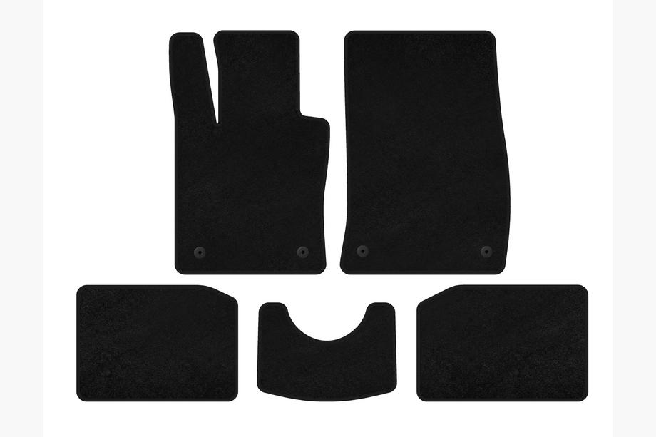 Mini Countryman R60 2010-2017 Textil Fußmatten Classic (Ausstattung SD, Schwarz) Image