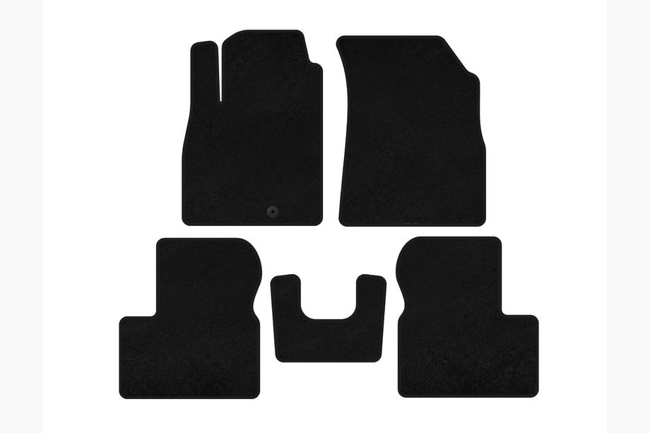 Nissan Micra K13 2011-2016 Textil Fußmatten Classic (schwarz) Image