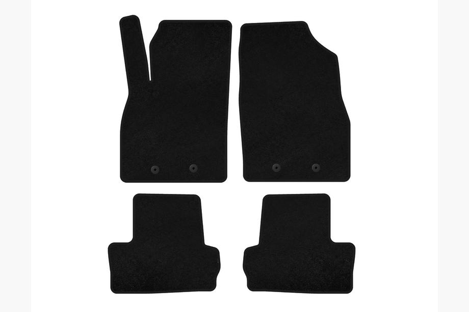 Opel Ampera 2011-2016 Textil Fußmatten Classic (LB, Hybrid, Schwarz) Image