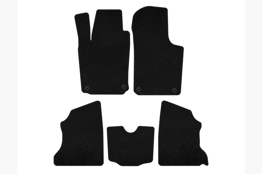 Opel Combo 2002–2012 Textil Fußmatten Classic (Schwarz) Image
