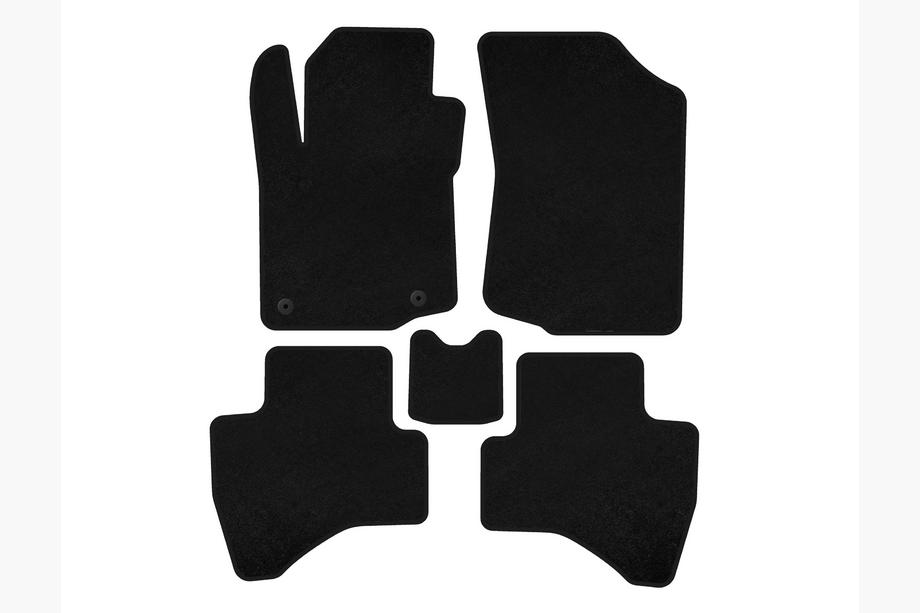 Peugeot 107 2005-2014 Textil Fußmatten Classic (HB, Schwarz) Image