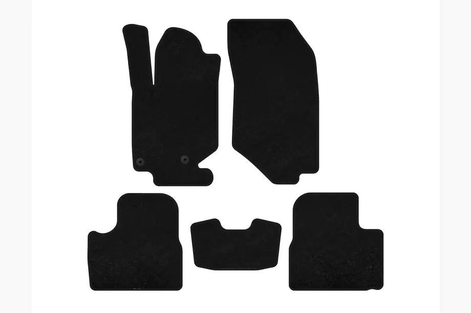 Peugeot 2008 2019- Textil Fußmatten Classic (Schwarz) Image